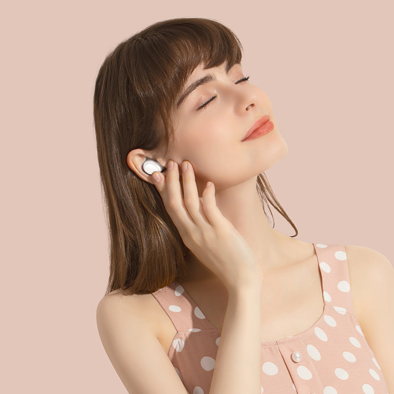 耐尔金真无线女生款华为苹果耳机 nillkin蓝牙耳机