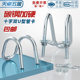 Galvanized cross pipe fastener steel pipe connections hug U-shaped bolt scaffolding fixture clamp double U screw