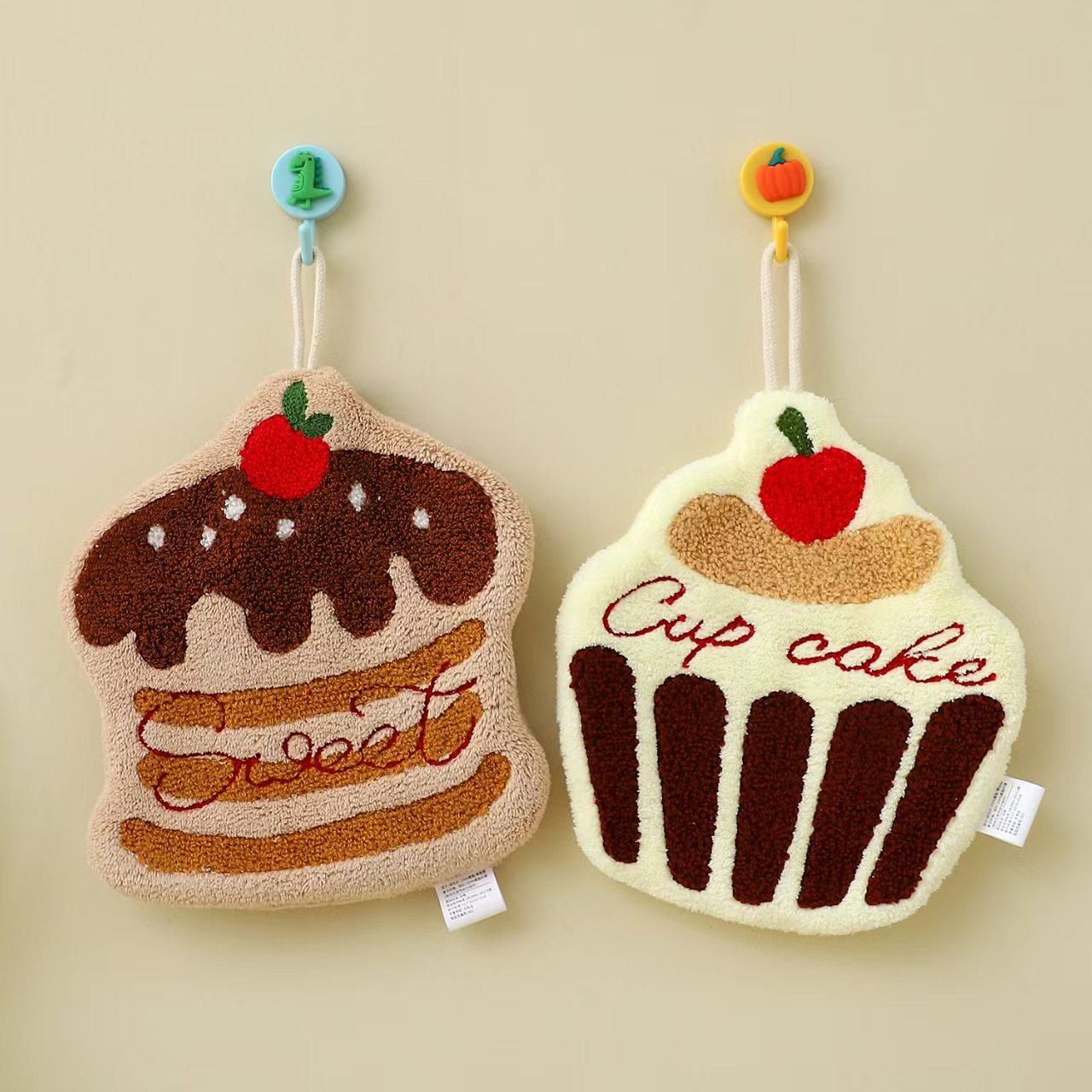 可爱卡通兔子擦手巾可挂式厨房吸水速干加厚儿童手帕,淘宝优惠券,粉丝福利购,淘宝优惠卷