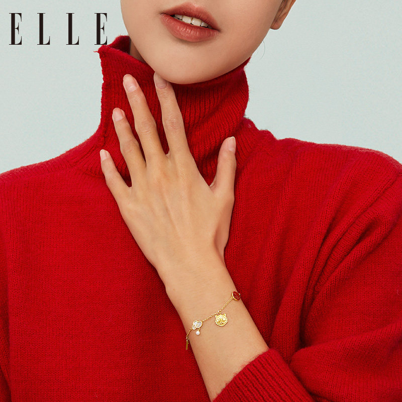  elle饰品手链
