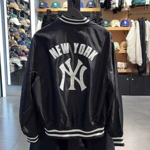 New Era纽亦华秋冬新MLB棒球服夹克NY男女开衫运动外套 13546435