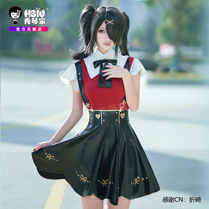 秀琴家主播女孩重度依赖cosplay服装女裙糖糖超天酱游戏JK服-图3