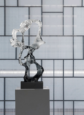 再发现太湖石树脂客厅新中式摆件