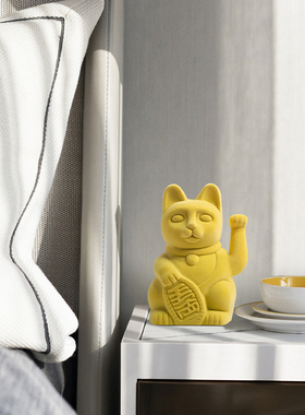 商场家居树脂招财猫摆件开业礼品