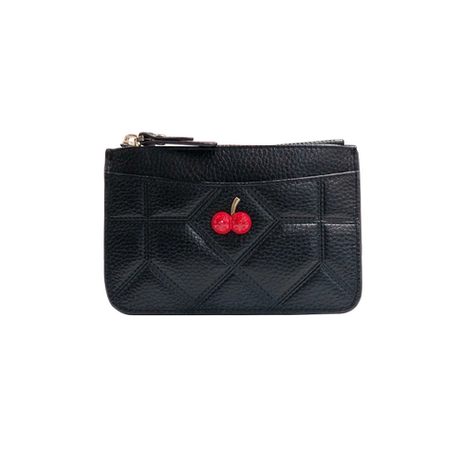 Короткий маленький бумажник, сумка через плечо, кошелек с молнией, ультратонкие монеты, коллекция 2021, из натуральной кожи, простой и элегантный дизайн