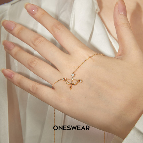 梵誓丘比特之箭项链女小众设计吊坠原创创意情侣礼物配饰饰品 - 图1