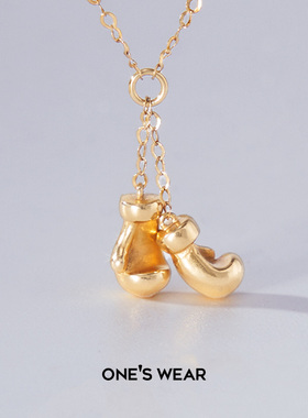 梵誓拳击手套项链运动生日送礼