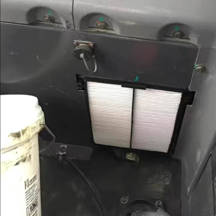 斗山大宇DX75-9C挖掘机空调滤芯DX130 215 225 300-9优质内外滤网 - 图1