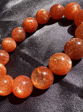 实拍无美颜无滤镜！天然精品收藏级金太阳手链