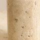 Nordic style natural wabi-sabi yellow travertine