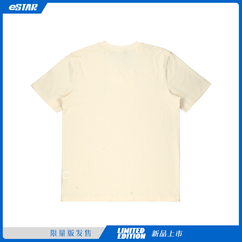 【夏季星辰】eStar官方正品 白色潮流t恤 #电竞 #潮牌 - 图1