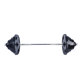 Black rubber-coated two-hole hand-grabbing barbell plate, rubber-coated rubber flying bell hand-grabbed large-hole household weight lifting plate