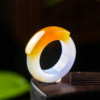 Yangzi Jewelry Laokeng Ice Jade Peace Buckle