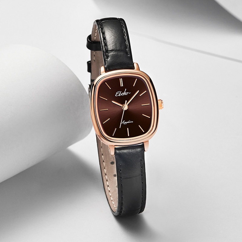 依波正品复古轻奢小众女士5165 依波国产腕表