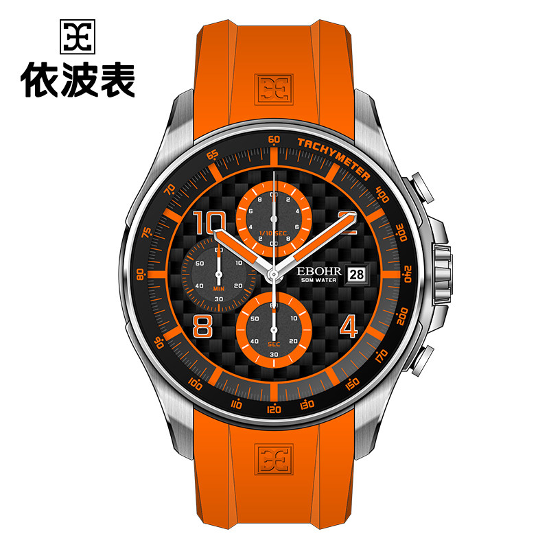 z【专柜款】EBOHR依波表新品运动款手表男时尚男表新品2021