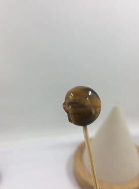 诗情水晶天然水晶虎眼石弥勒佛