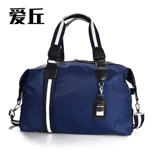 Портативная вместительная и большая мужская сумка для путешествий для отдыха на одно плечо, в корейском стиле