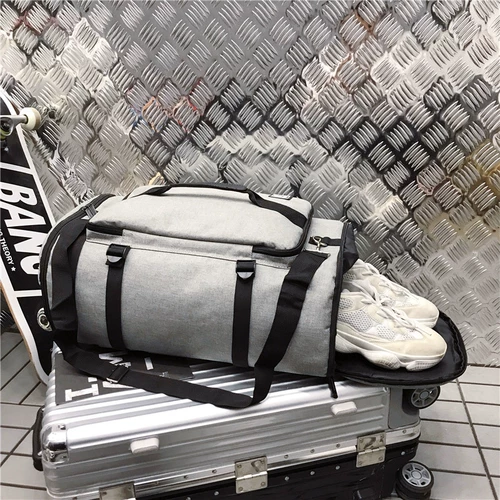 爱丘 Сумка для путешествий, барсетка, вместительная и большая спортивная сумка подходит для мужчин и женщин, надевается на плечо