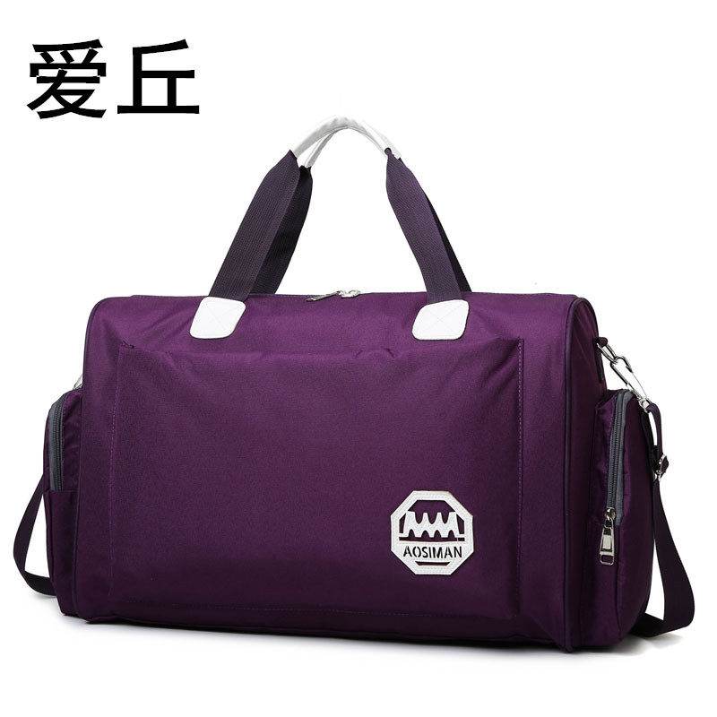 大容量手提男的单肩登机包女待产包 爱丘旅行袋