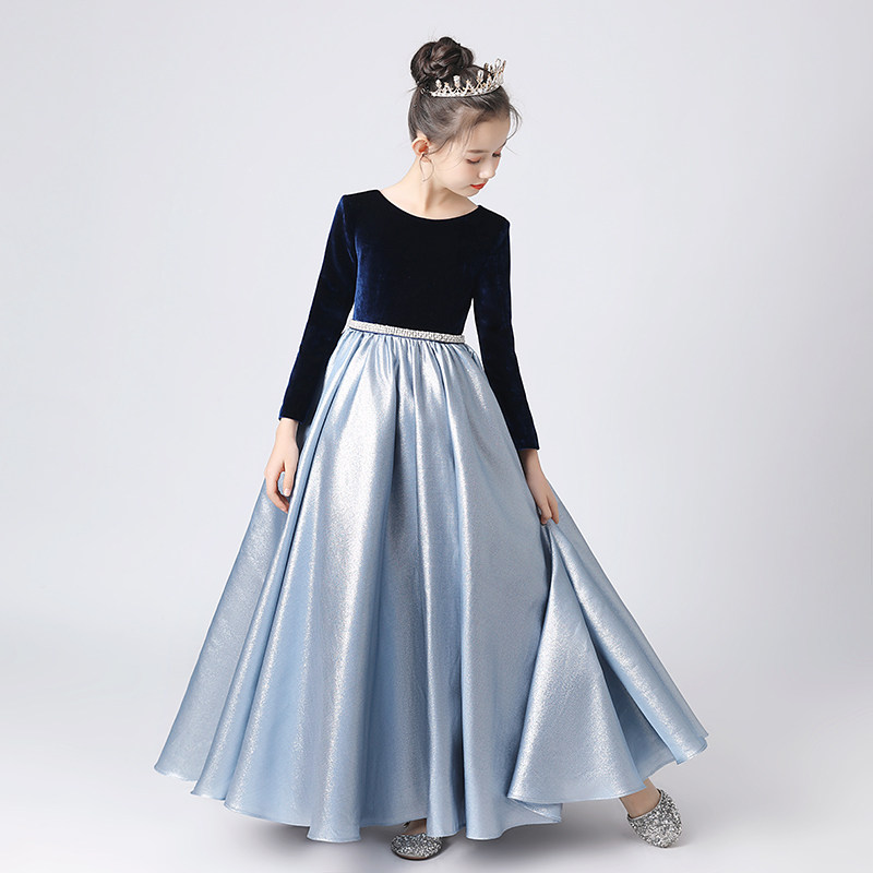儿童礼服高端钢琴考级演出服小主持人礼服指挥服女童晚礼服公主裙,淘宝优惠券,粉丝福利购,淘宝优惠卷