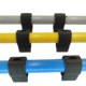 Aluminum tube stainless steel galvanized PPR pipe fixing pipe clamp