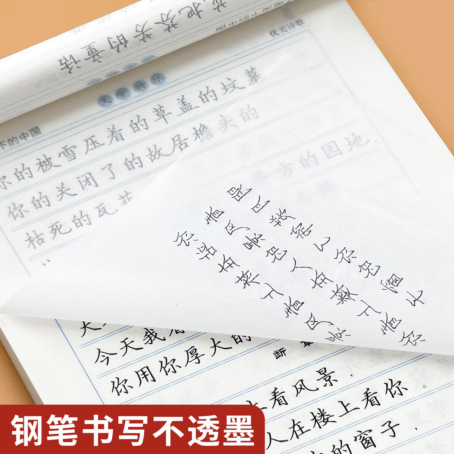 笔墨先锋临摹练字帖硬笔书法字帖古诗词男女生练字楷书正楷成人大人钢笔练字初中高中生楷体每日一练初学者 - 图2