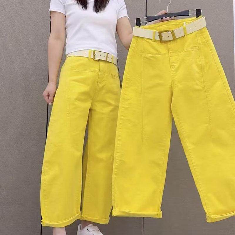 2025春季新款女士九分弯刀裤时尚百搭阔腿裤休闲高腰哈伦裤运动裤,淘宝优惠券,粉丝福利购,淘宝优惠卷