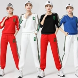 Танцующий комплект для спортзала, модный спортивный костюм, лонгслив
