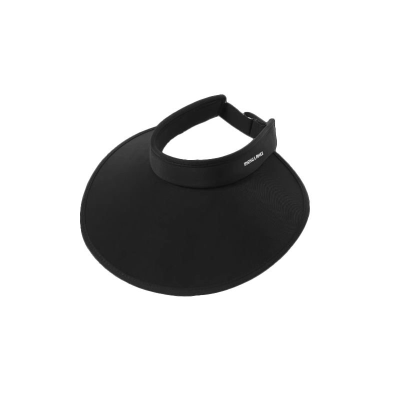 空顶防晒帽子2025新款太阳帽男夏可折叠防紫外线遮阳帽骑车大帽檐