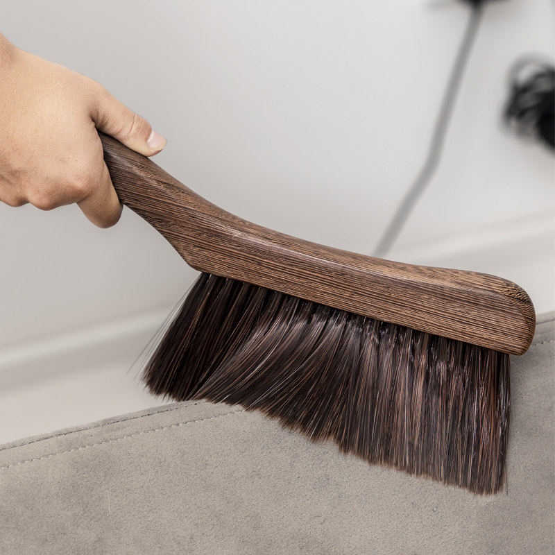 鸡翅木扫床刷家用除尘扫帚长柄软毛刷子卧室清洁床刷神器扫炕笤帚,淘宝优惠券,粉丝福利购,淘宝优惠卷