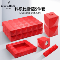 American Colibri Corleby Desktop Dual-use Cigar Cut Lighter Ashtrays Suit Starbody Series