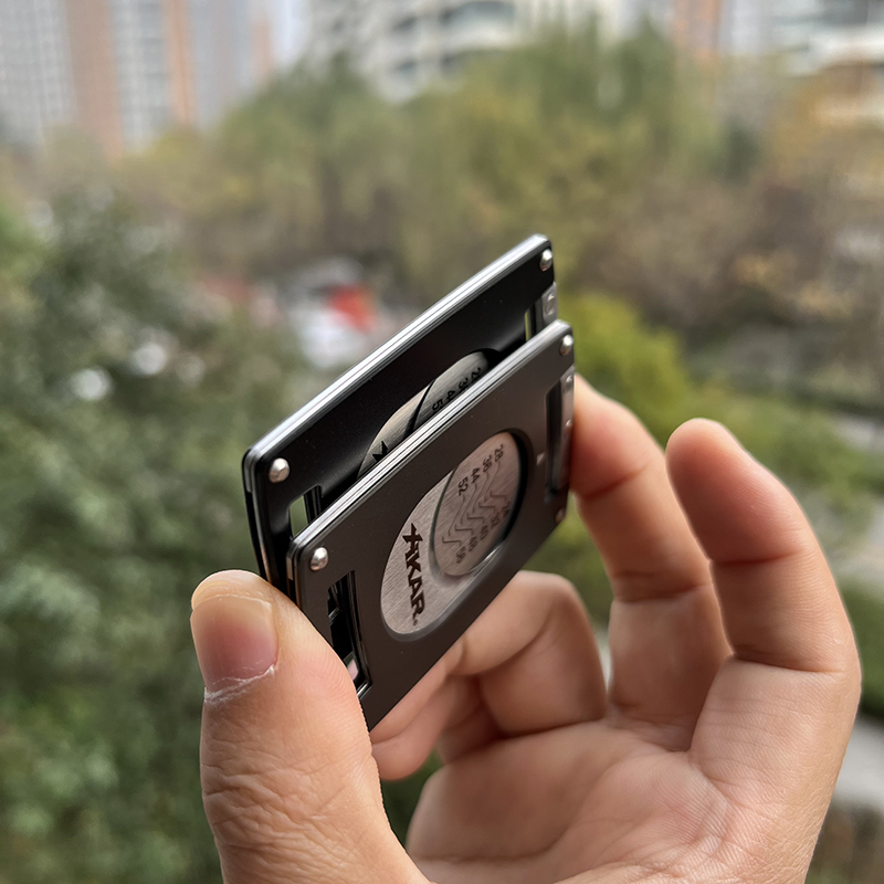 美国Xikar Ultra Slim Cigar Cutter 107西卡超薄雪茄剪刀 便携 - 图1