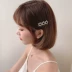 Hàn Quốc net ngọc trai đỏ clip bangs clip phía sau đầu kẹp tóc nữ tiên rhinestone rhinestone phụ kiện tóc thanh lịch - Phụ kiện tóc