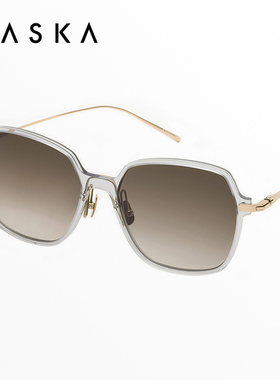 韩国MASKA纯钛超轻方框超宽墨镜