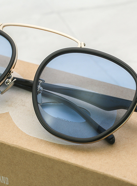 massada日本手工墨镜纯钛飞行员