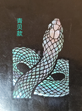 螺钿贴无事牌白蝶贝青贝夜光贝薄片蛇漆器漆艺手机壳学生毕设材料