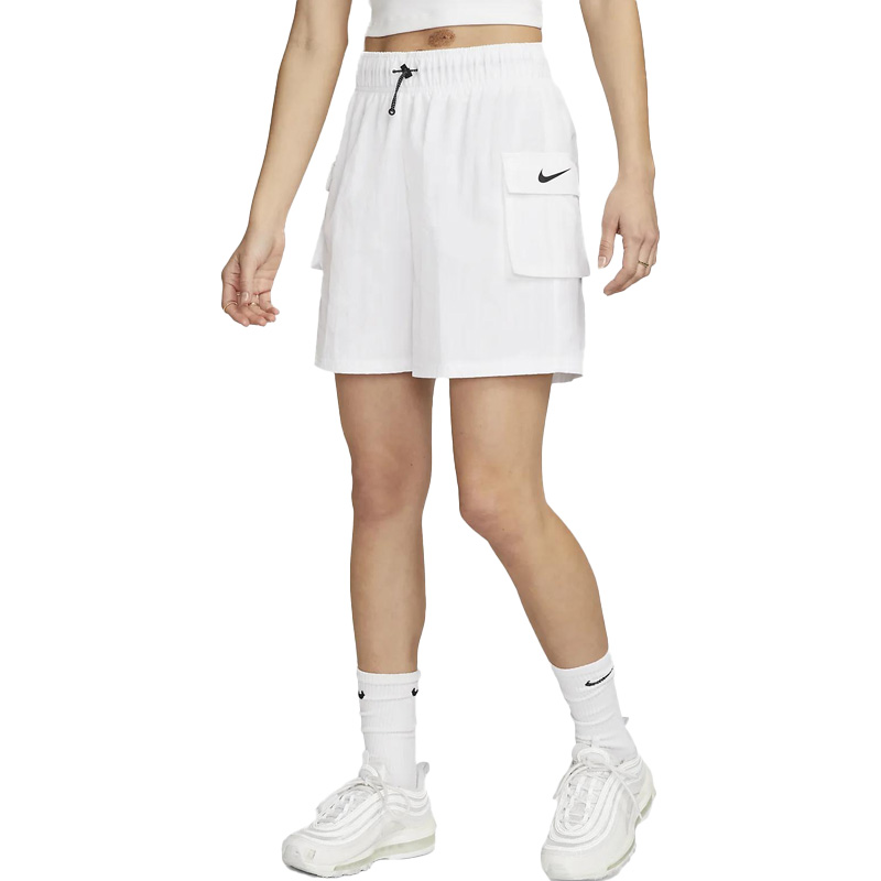 Nike耐克女裤夏季新款运动裤跑步训练透气休闲工装短裤DM6248-100-图3