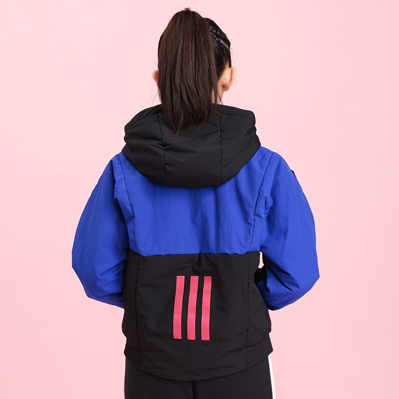 Adidas阿迪达斯新款棉服女装户外运动上衣休闲棉衣棉外套FT2555