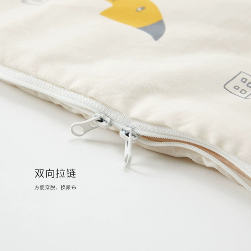 Wilbeiru Sleeping Bag Baby осень, а зимний ребенок -новорожденная детская детская и детская противника, Four Seasons -обычная весна и осень