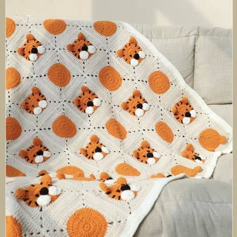 无聊手作解闷手工消磨时间神器毛线自制diy编织沙发毯盖毯材料包,淘宝优惠券,粉丝福利购,淘宝优惠卷