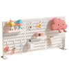 Ins style standing desktop hole board, countertop decoration storage display rack, study table transformation storage bracket