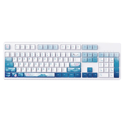 Black Jue Ink Flying Water Water Mechanical Keyboard PBT Keycap E-Sports Game Computer