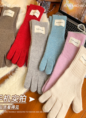 冬季保暖防寒防风手套女
