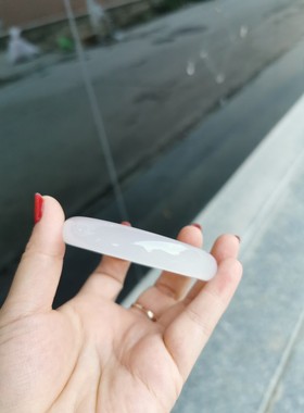 包邮/天然白月光玛瑙细条手镯/玉髓玉石女士手坏/5456586062毫米