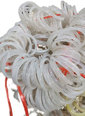 包邮天然玛瑙灰白月光绿蓝粉芙蓉色圆条手镯/美人镯6毫米玉髓女生