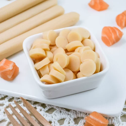 Июнь] Bobbyma 240G Cod Cheese Детская колбаса беременная женщина пищевая закуска детская рыбака 48 г*5