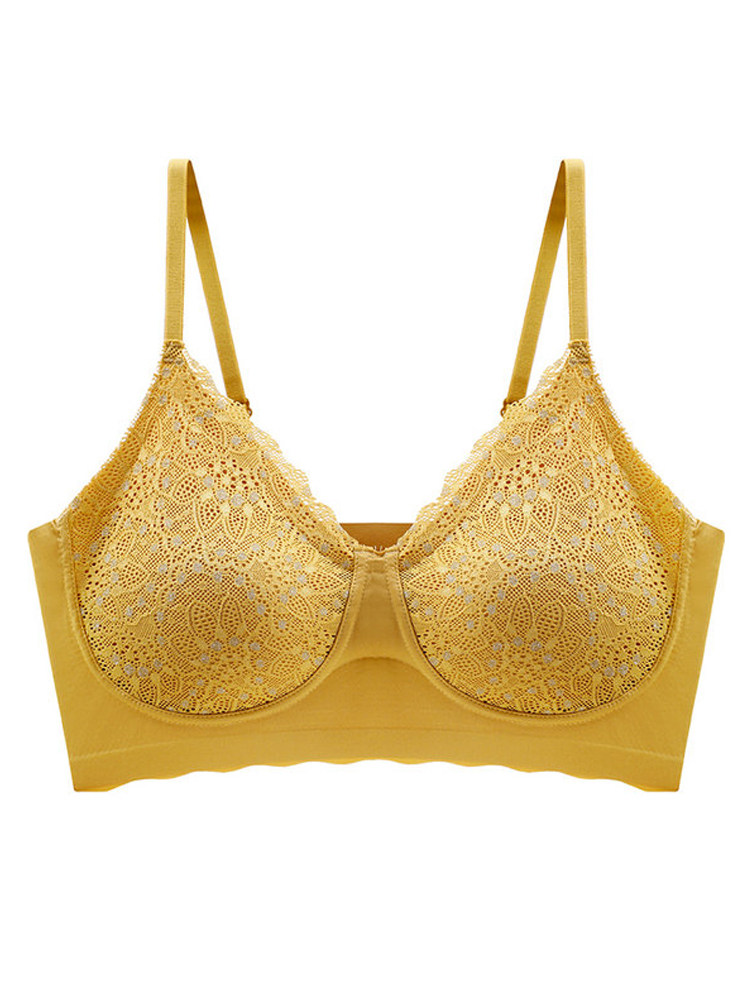 泰国天然乳胶夏季蕾丝吊带内衣 缤纷芭莎文胸