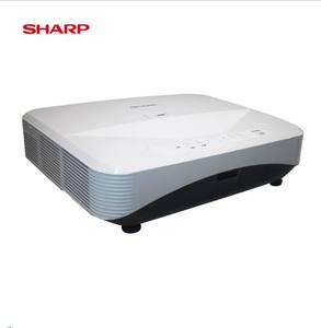 夏普（SHARP） XG-LU580TA 激光短焦投影机 商用教育高清6000流明无屏电视3D激光超短焦投影机