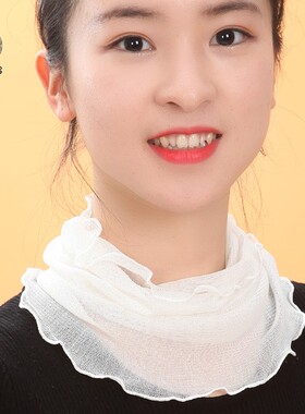 春季真丝丝巾女防晒护颈围脖
