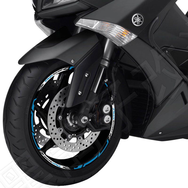 TMAX560/530 wheel hub stickers reflective waterproof sun protection